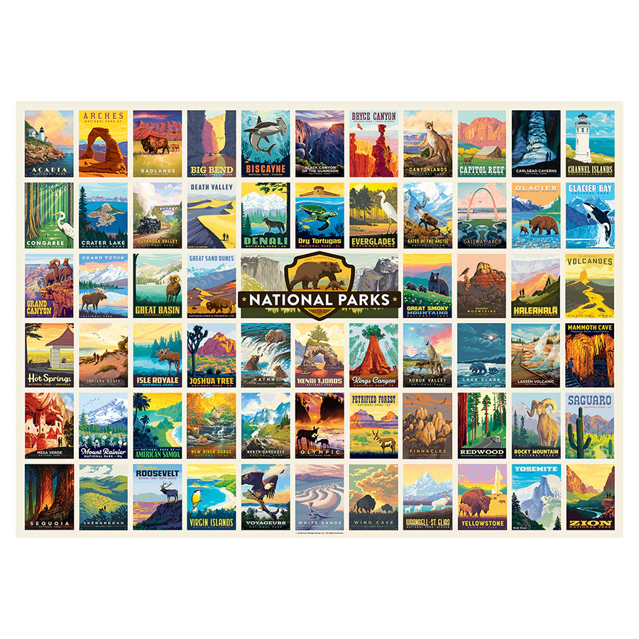 America’s National Parks Puzzle by Anderson Design - Image 2