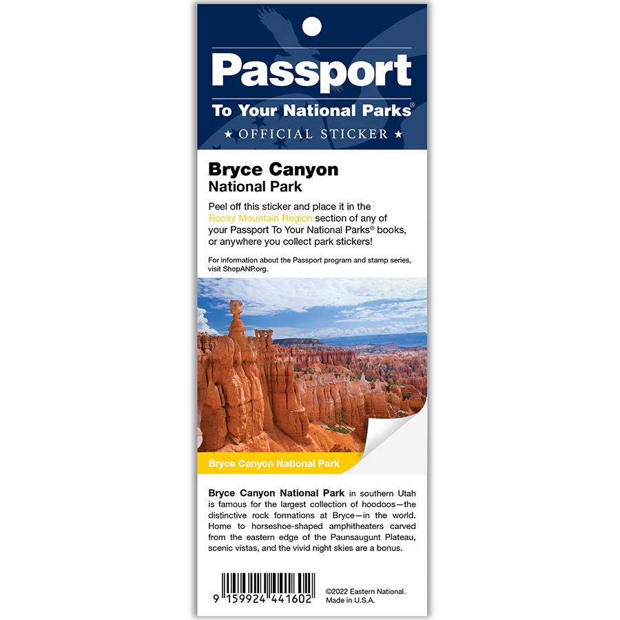 Bryce Canyon NP Passport Sticker