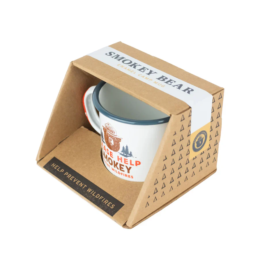 Smokey Bear Enamel Camp Mug - Image 4