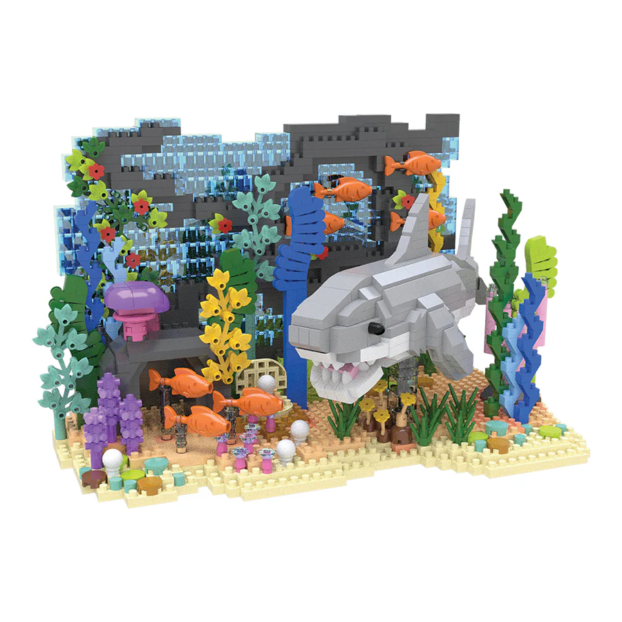 Great White Shark Mini Blocks XL - Image 2