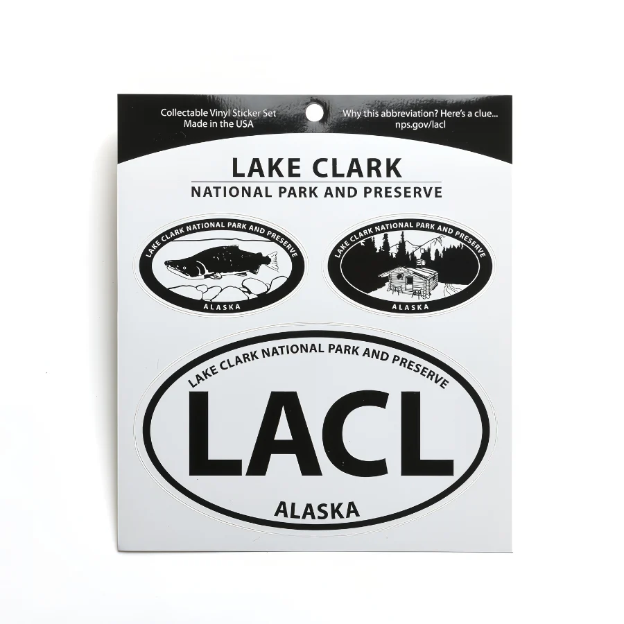 Lake Clark Triple Decal - Image 2