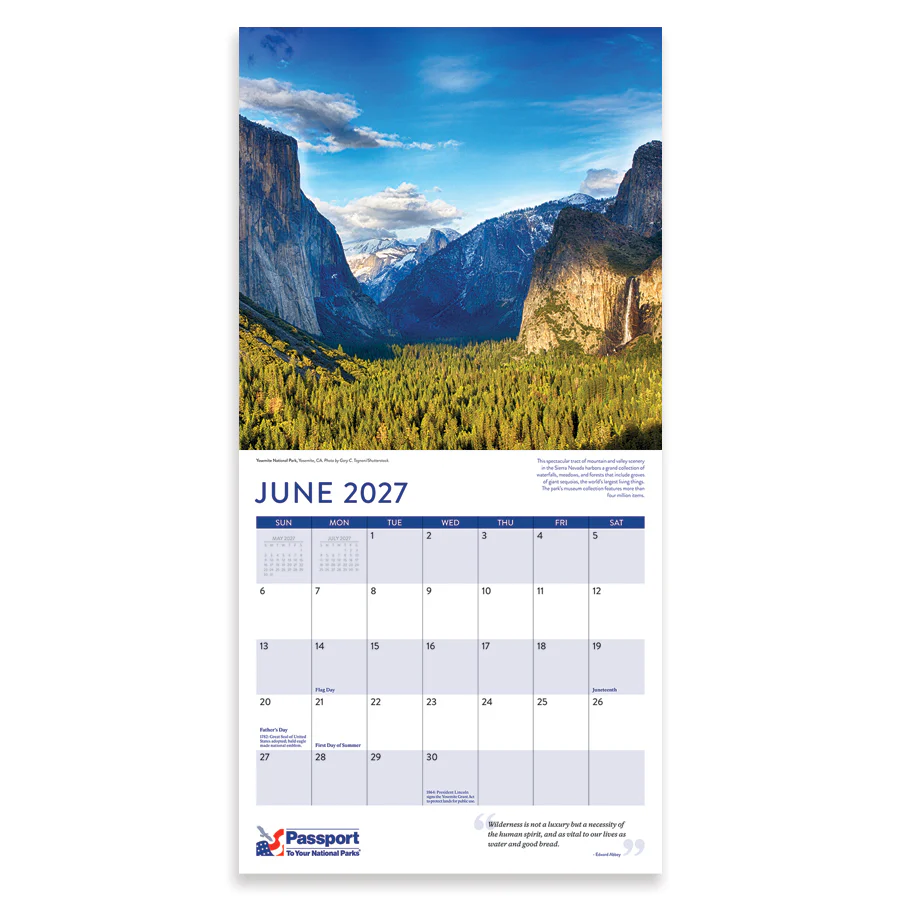 Passport To Your National ParksĀ® 2027 Calendar - Image 5